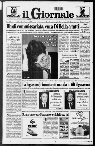 Il giornale : quotidiano del mattino